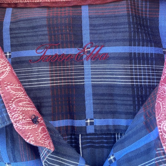 Tasso Elba button down long sleeve - Picture 4 of 8